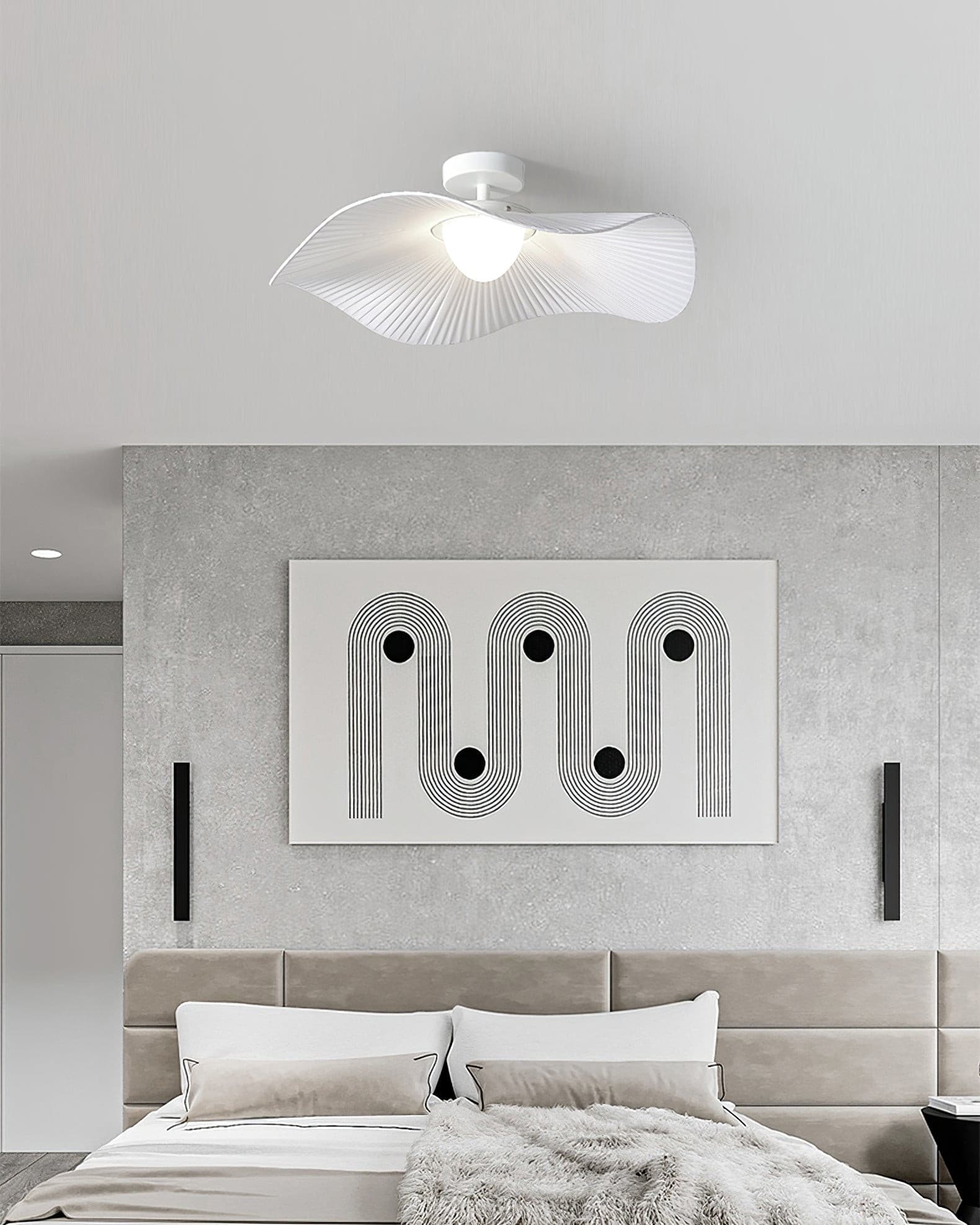Lampe de Plafond Nuage - Éclat Chaud et Atmosphère Cosy