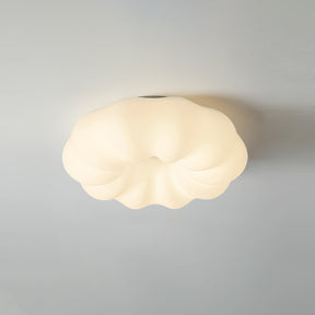 Lampe de Plafond Japonaise - Design Nuage et Éclairage Chaud