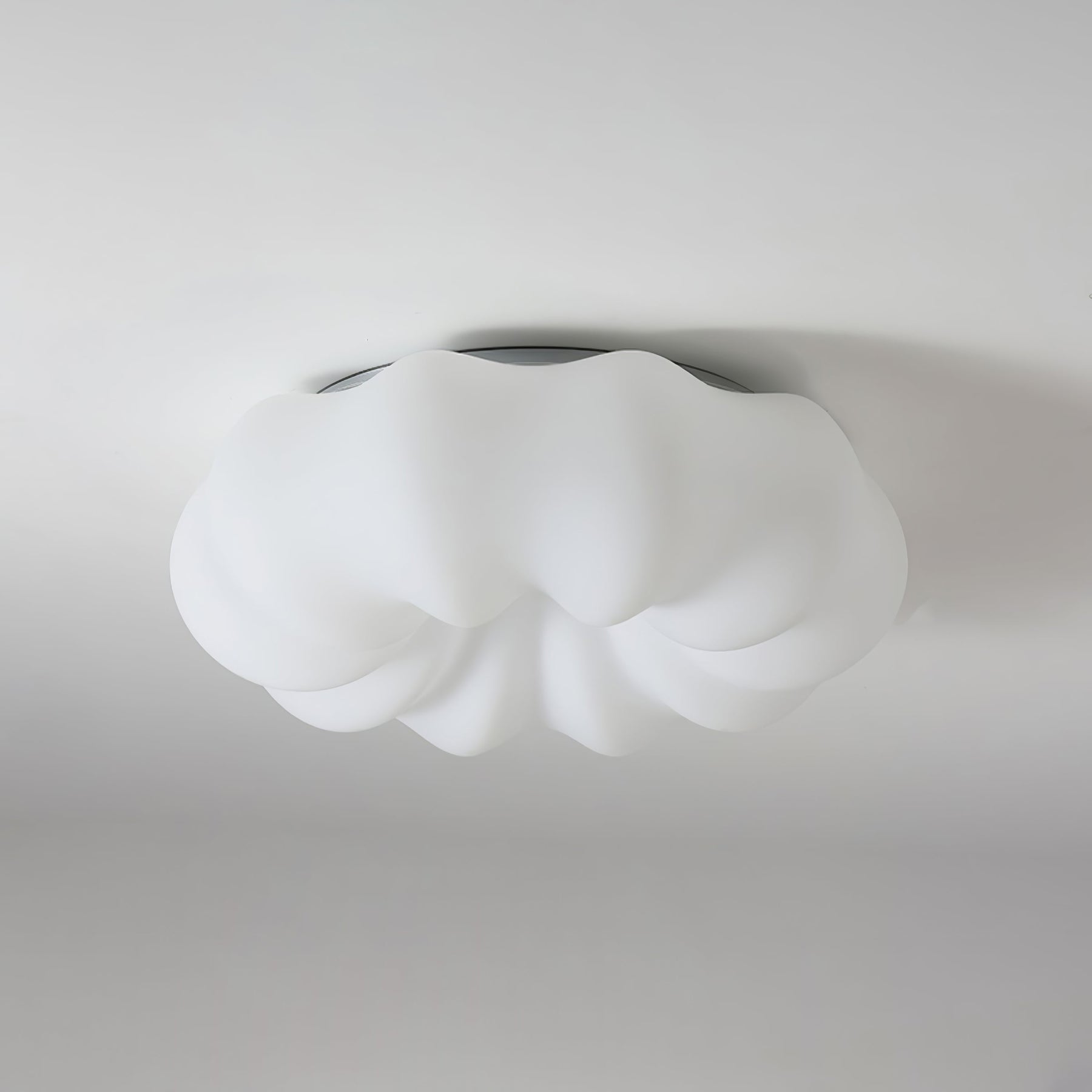 Lampe de Plafond Japonaise - Design Nuage et Éclairage Chaud
