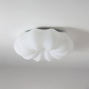 Lampe de Plafond Japonaise - Design Nuage et Éclairage Chaud