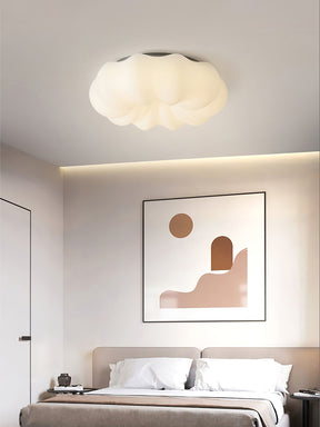 Lampe de Plafond Japonaise - Design Nuage et Éclairage Chaud