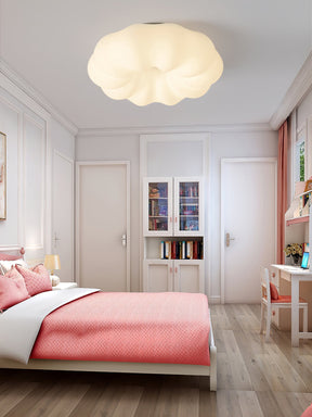 Lampe de Plafond Japonaise - Design Nuage et Éclairage Chaud