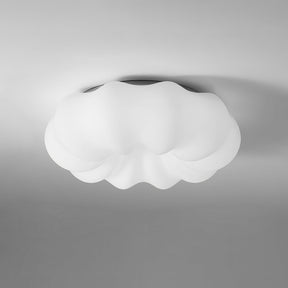 Lampe de Plafond Japonaise - Design Nuage et Éclairage Chaud
