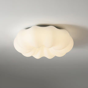 Lampe de Plafond Japonaise - Design Nuage et Éclairage Chaud