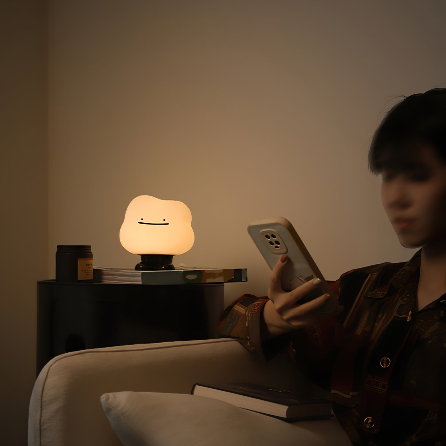 Lampe de Table Nuage - Design Unique et Ambiance Relaxante