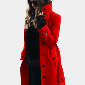 Manteau Trench Élégant pour Femmes - Chaud et Tendance pour l'Hiver