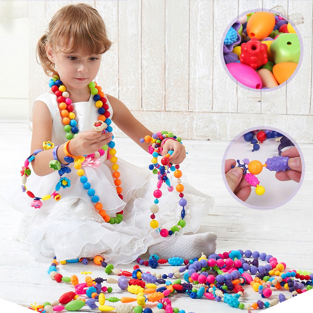 Kit de Fabrication de Bijoux pour Enfants - Créativité et Amusement sans Écran