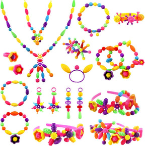 Kit de Fabrication de Bijoux pour Enfants - Créativité et Amusement sans Écran