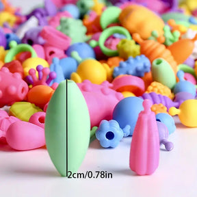 Kit de Fabrication de Bijoux pour Enfants - Créativité et Amusement sans Écran