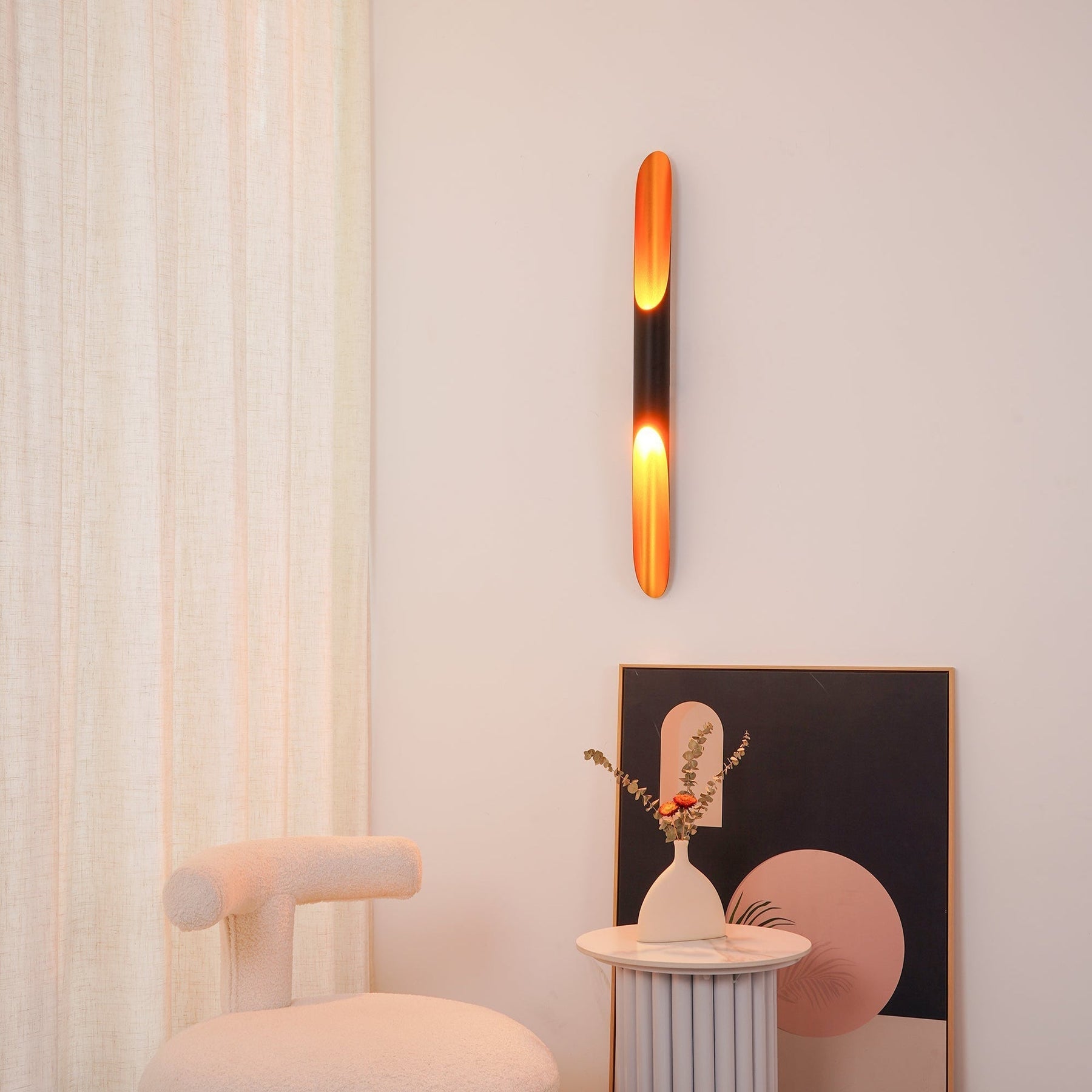 Applique Murale Postmoderne Design - Éclairage Élégant et Durable