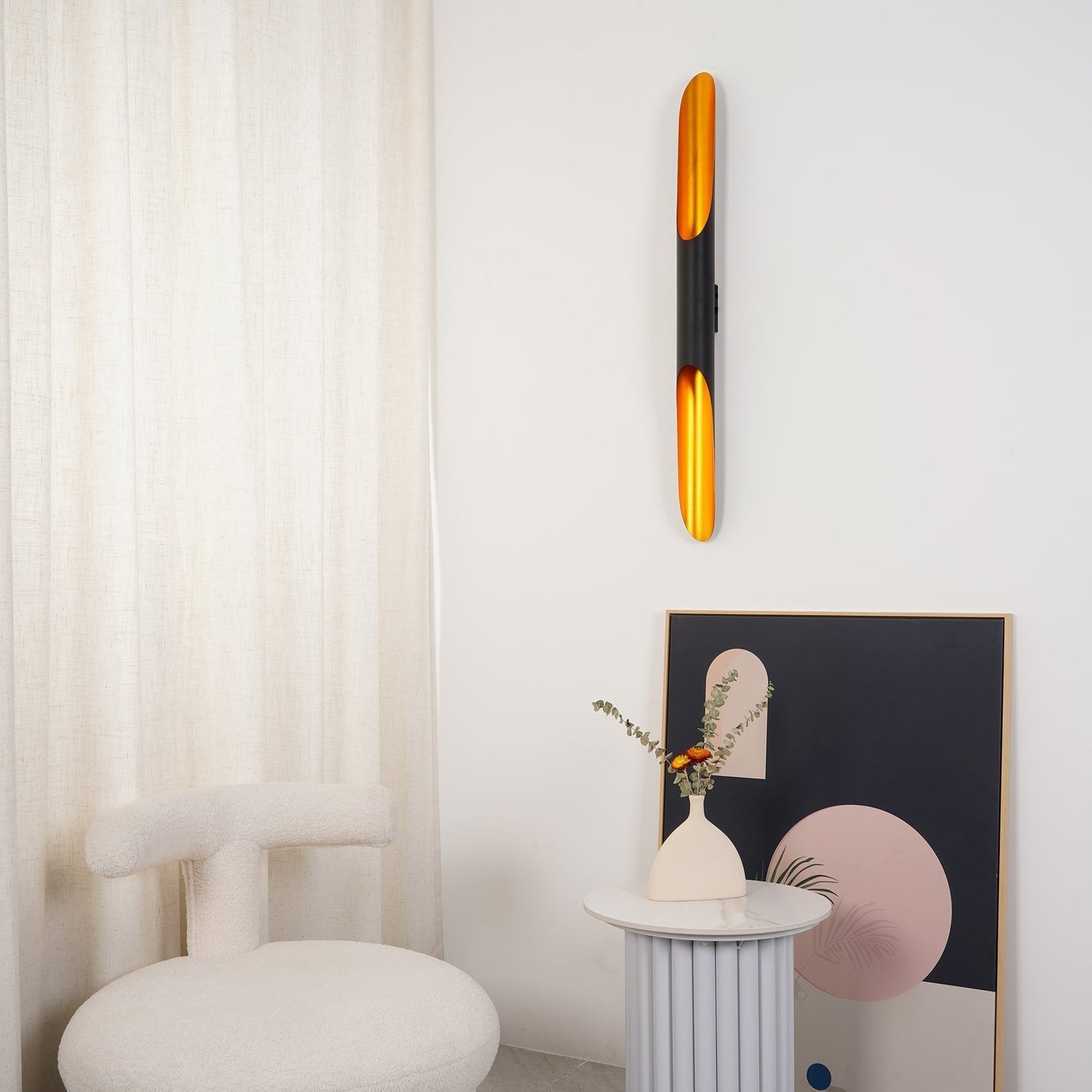 Applique Murale Postmoderne Design - Éclairage Élégant et Durable