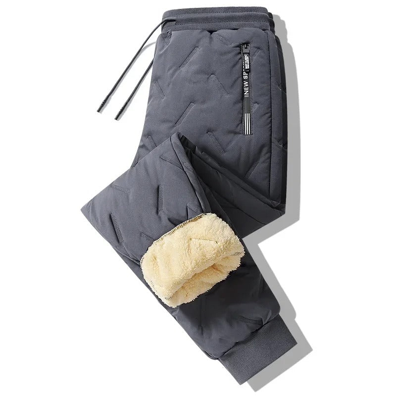 Pantalons de Survêtement en Polaire - Doublure Ultra-Chaude et Confortable