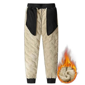 Pantalons de Survêtement en Polaire - Doublure Ultra-Chaude et Confortable