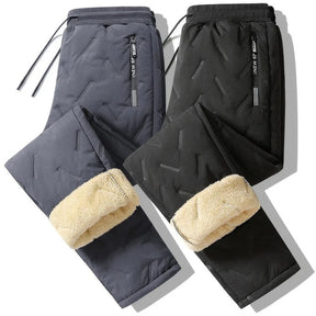 Pantalons de Survêtement en Polaire - Doublure Ultra-Chaude et Confortable