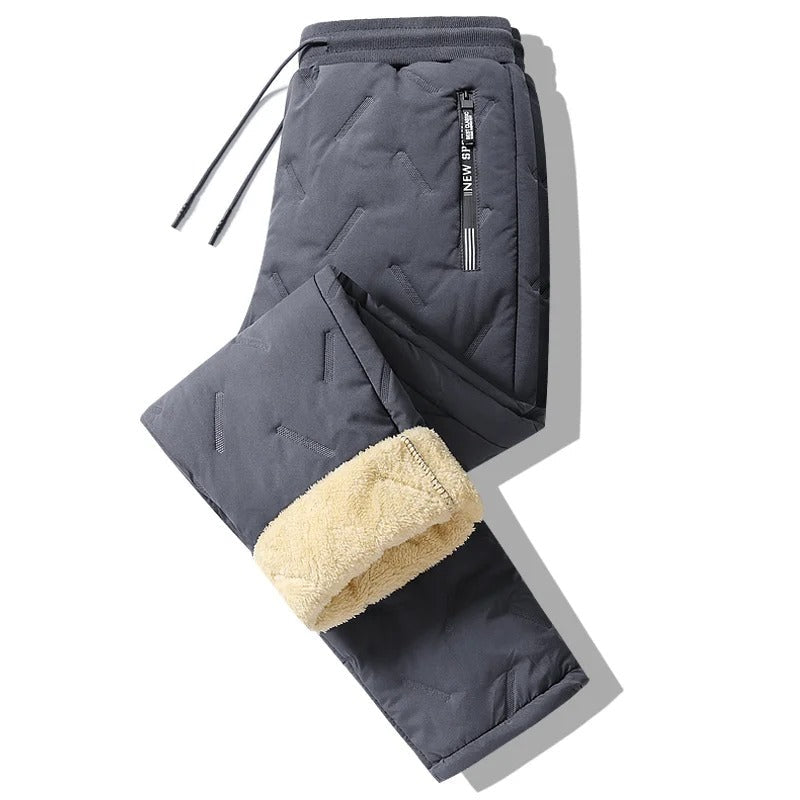 Pantalons de Survêtement en Polaire - Doublure Ultra-Chaude et Confortable