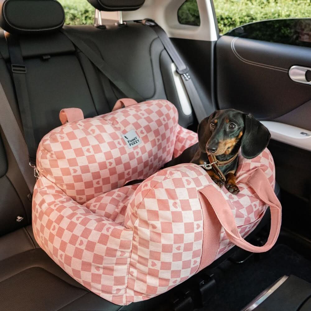 Lit de Siège pour Chien Ajustable | Confort et Sécurité en Voyage