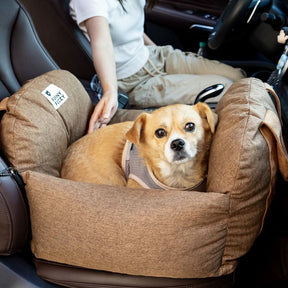 Lit de Siège pour Chien Ajustable | Confort et Sécurité en Voyage