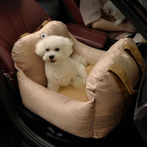 Lit de Siège pour Chien Ajustable | Confort et Sécurité en Voyage