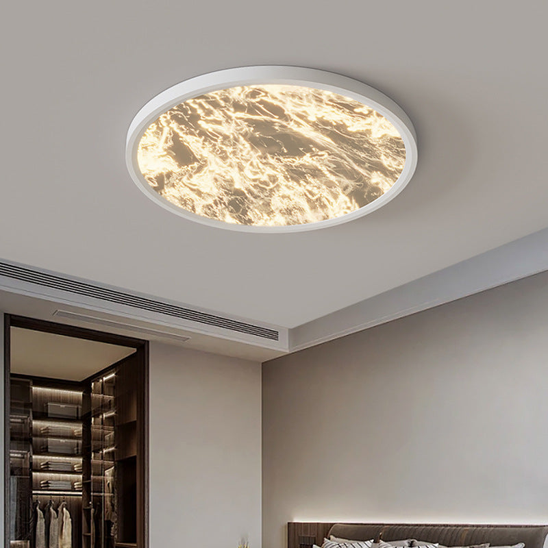 Lampe de Plafond Minimaliste LED - Élégance Contemporaine et Ambiance Chaleureuse