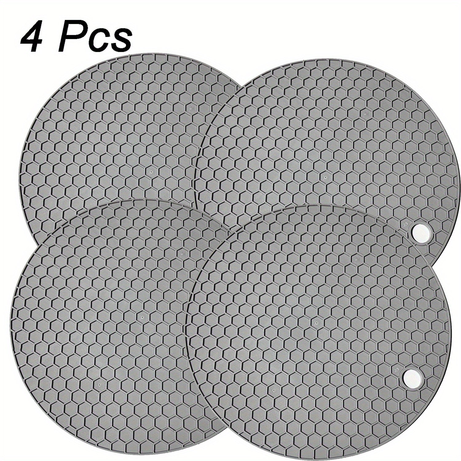Sous-plat en Silicone Résistant à la Chaleur - Protection Antidérapante et Facile à Nettoyer