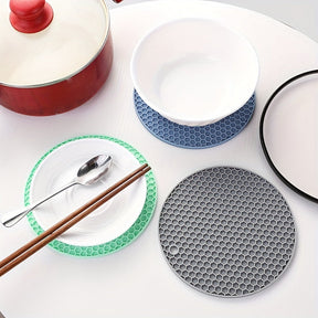 Sous-plat en Silicone Résistant à la Chaleur - Protection Antidérapante et Facile à Nettoyer