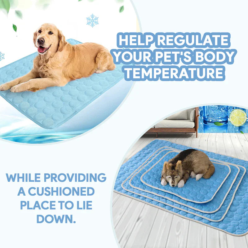 Tapis Refroidissant pour Chiens - Confort et Soulagement en Été