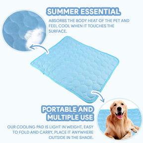Tapis Refroidissant pour Chiens - Confort et Soulagement en Été