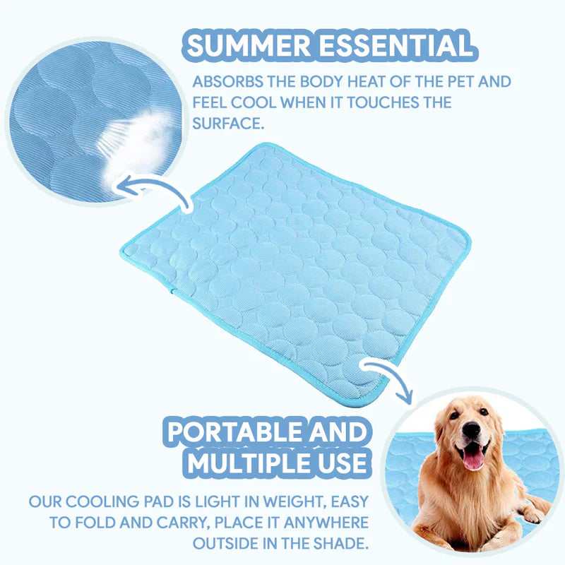 Tapis Refroidissant pour Chiens - Confort et Soulagement en Été
