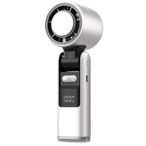 Ventilateur Manuel Pliable - 100 Vitesses et Affichage Numérique