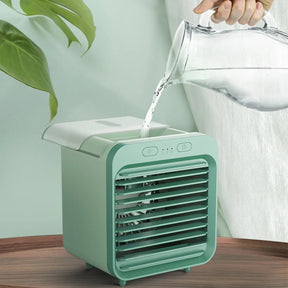 Mini Refroidisseur d'Air Portable - 3-en-1 avec Humidification et 3 Niveaux