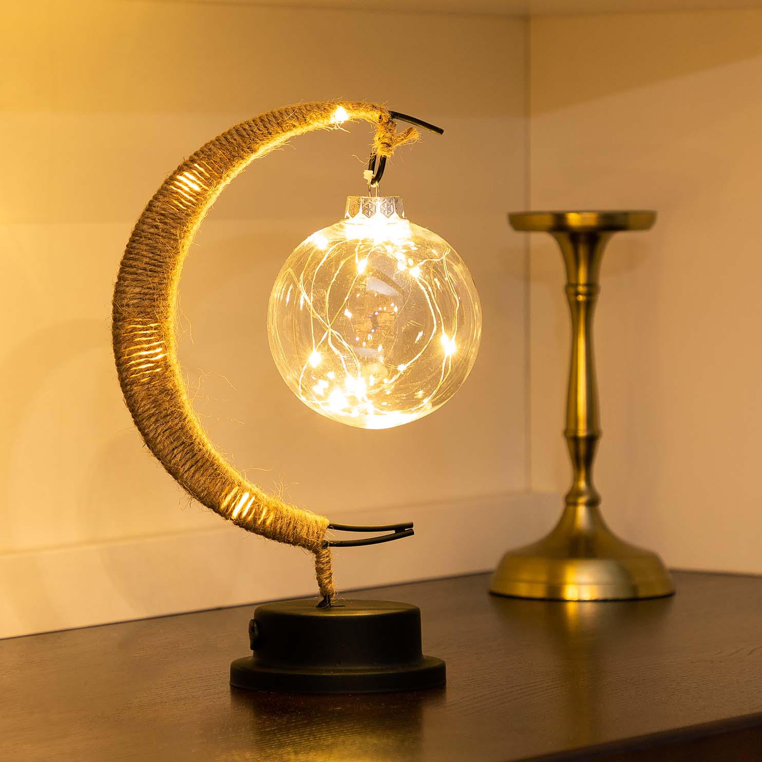 Lampe de Lune LED - Ambiance Apaisante et Magique