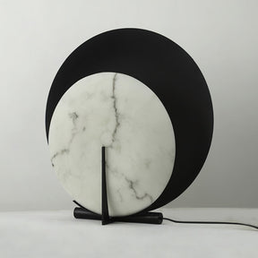 Lampe en Albâtre Élégante - Éclairage Subtil et Touche de Luxe