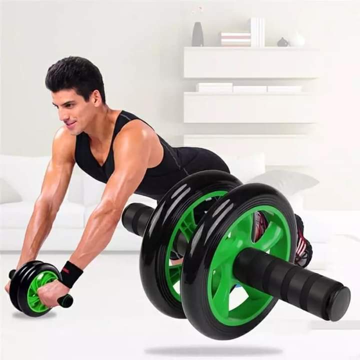 Roue Abdominale Multi-Fonctionnelle - Renforce le Tronc et le Bas du Corps