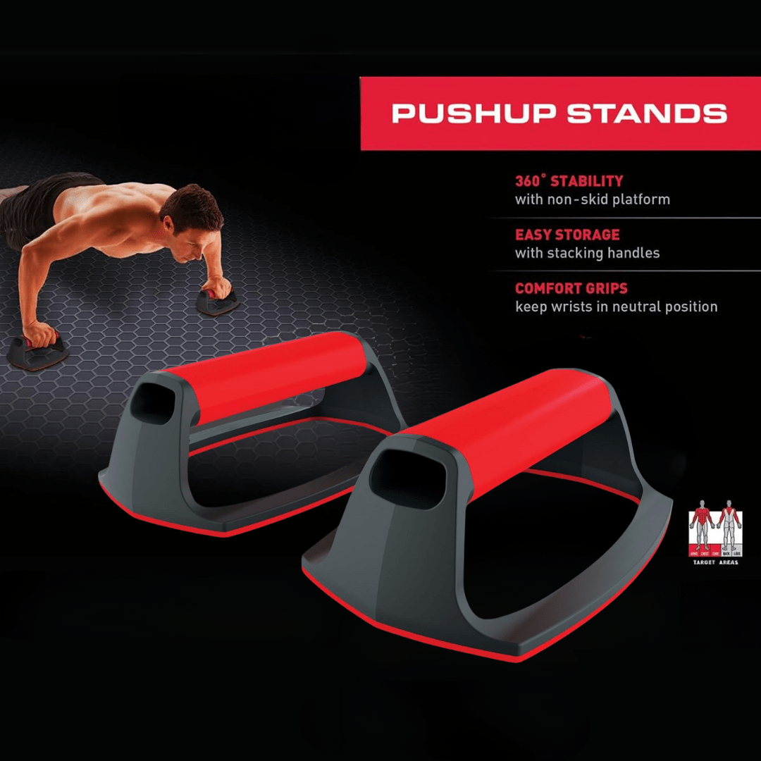 Barres de Pompes Ergonomiques - Confort et Stabilité pour Entraînement