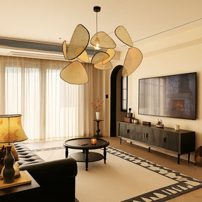 Lampe à Pendentif en Rotin - Élégance Naturelle et Design Moderne