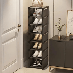 Étagère à Chaussures Compacte | Rangement Élégant et Gain de Place