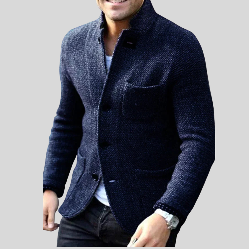 Blazer en Laine pour Hommes - Élégance et Chaleur pour Saison Froide