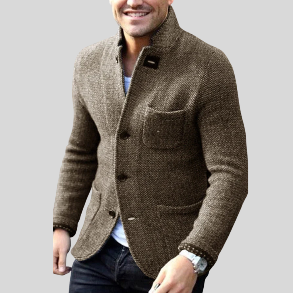 Blazer en Laine pour Hommes - Élégance et Chaleur pour Saison Froide