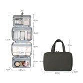 Organisateur de Maquillage Compact | 4 Compartiments Pratiques et Stylés