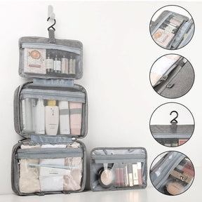 Organisateur de Maquillage Compact | 4 Compartiments Pratiques et Stylés