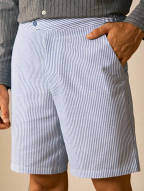 Short d'été à Rayures Décontracté - Confort et Style pour Jours Chauds