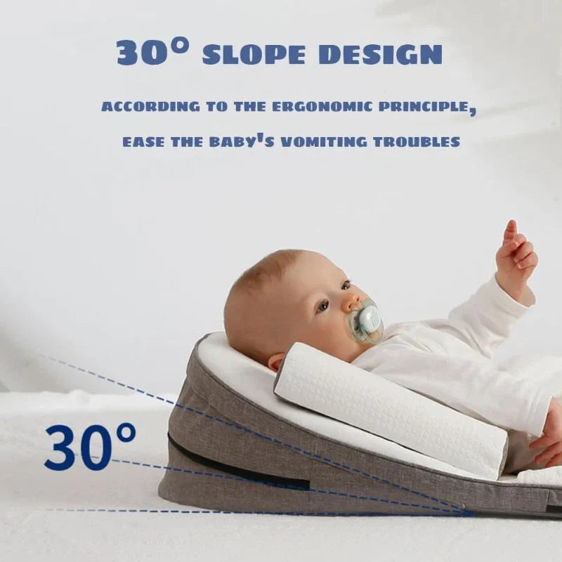 Oreiller Hypoallergénique pour Bébé - Confort et Sécurité pour le Sommeil sur le Côté