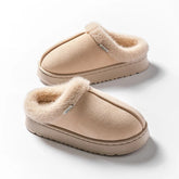 Chaussons d'Hiver Doux - Confort Luxueux en Peluche pour Intérieur
