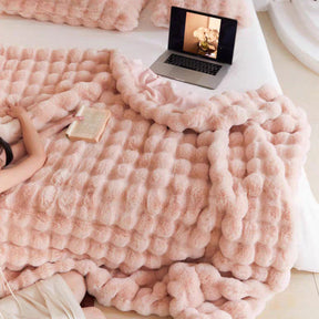 Couverture Douce en Peluche - Confort et Chaleur Inégalés