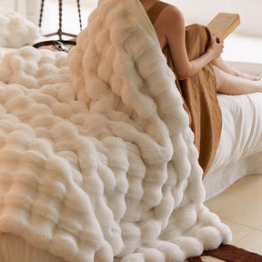 Couverture Douce en Peluche - Confort et Chaleur Inégalés