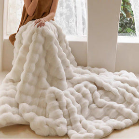 Couverture Douce en Peluche - Confort et Chaleur Inégalés