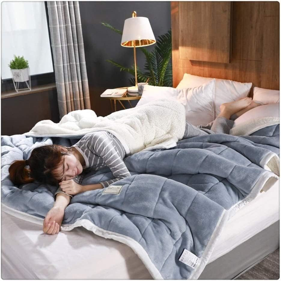 Couverture Pondérée en Sherpa - Douceur et Chaleur pour Détente
