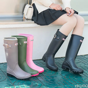 Bottes de Pluie Imperméables pour Femmes - Confort et Sécurité par Temps Humide