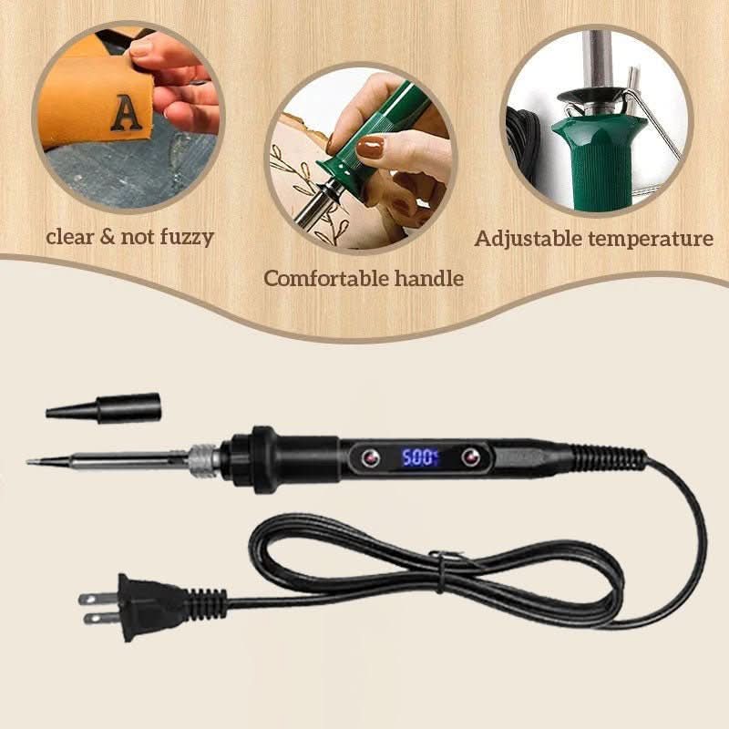 Outils de Gravure Température Réglable | Ensemble Complet de 58 Accessoires