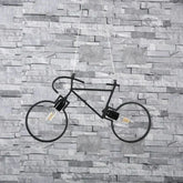 Suspension LED Inspirée du Vélo - Éclairage Économe en Énergie et Élégant